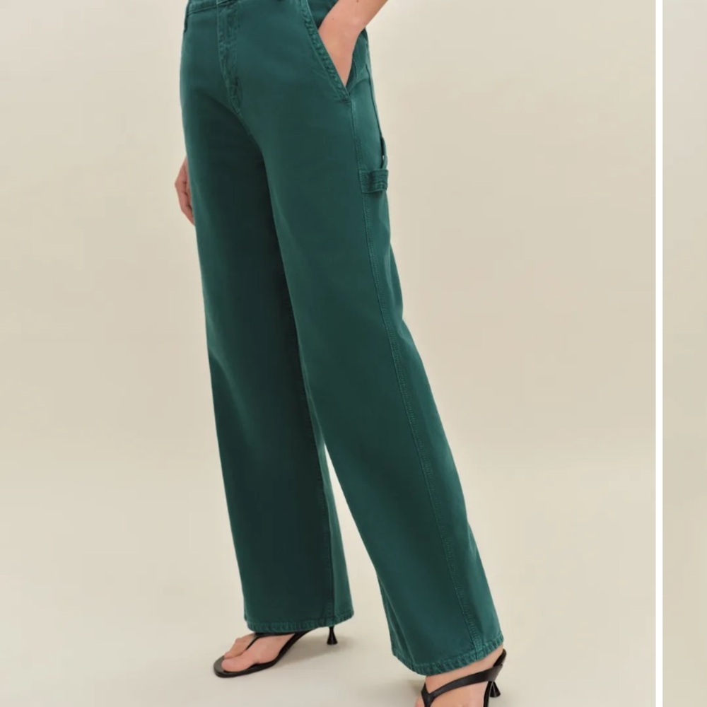 Reformation Diego Mid Rise Baggy Utility Jeans